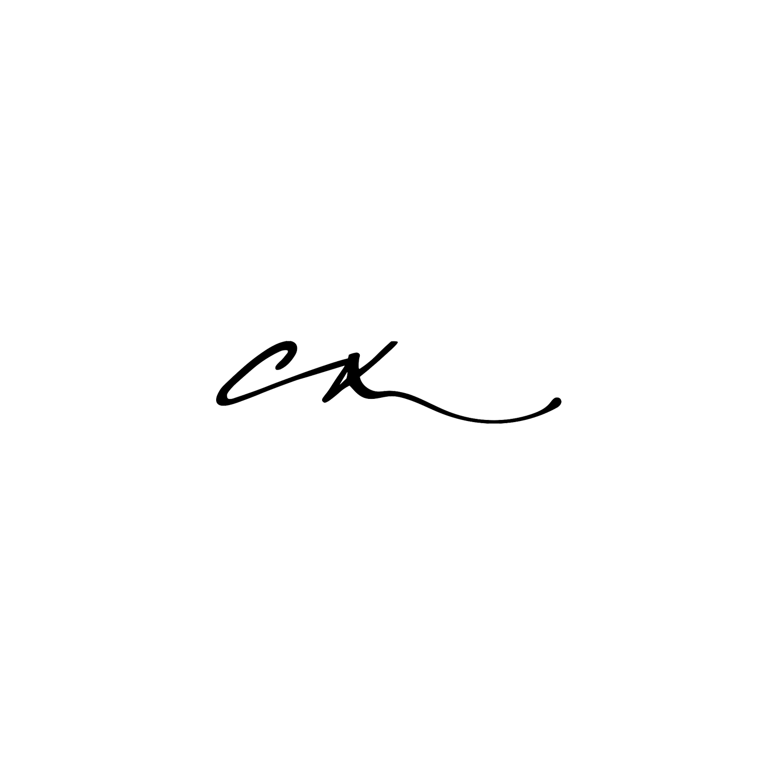 CX square — black on white